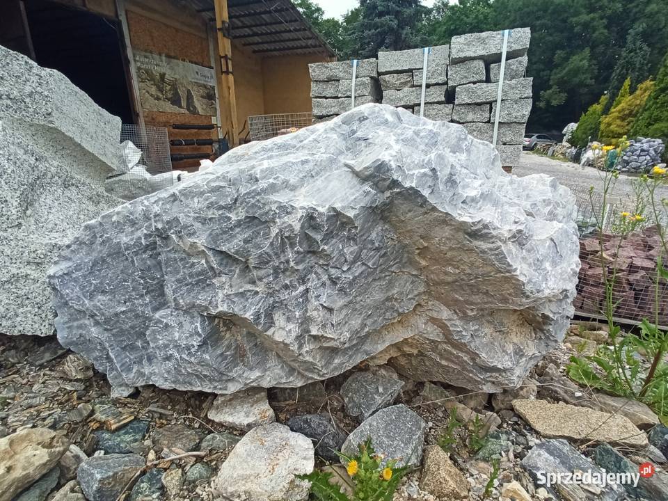 Głazy Lazurowe Duży Głaz Kamień niebieski Kora śląskie Jaworzno