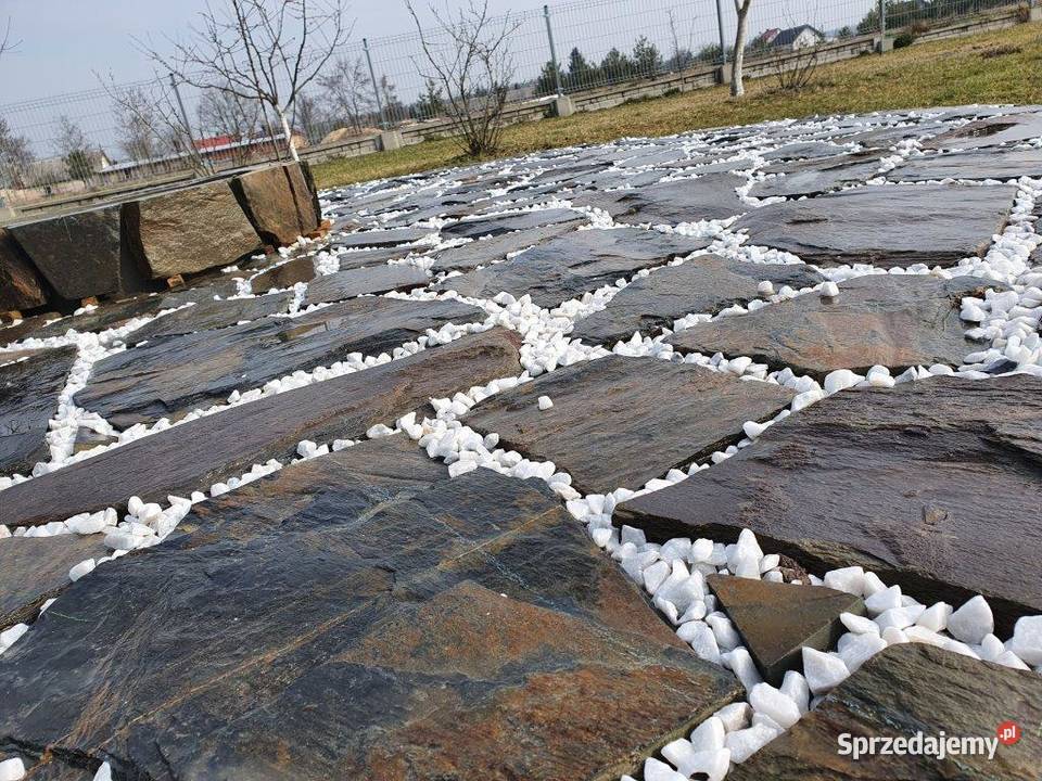 łupek na ścieżki ogrodowe Księżyce