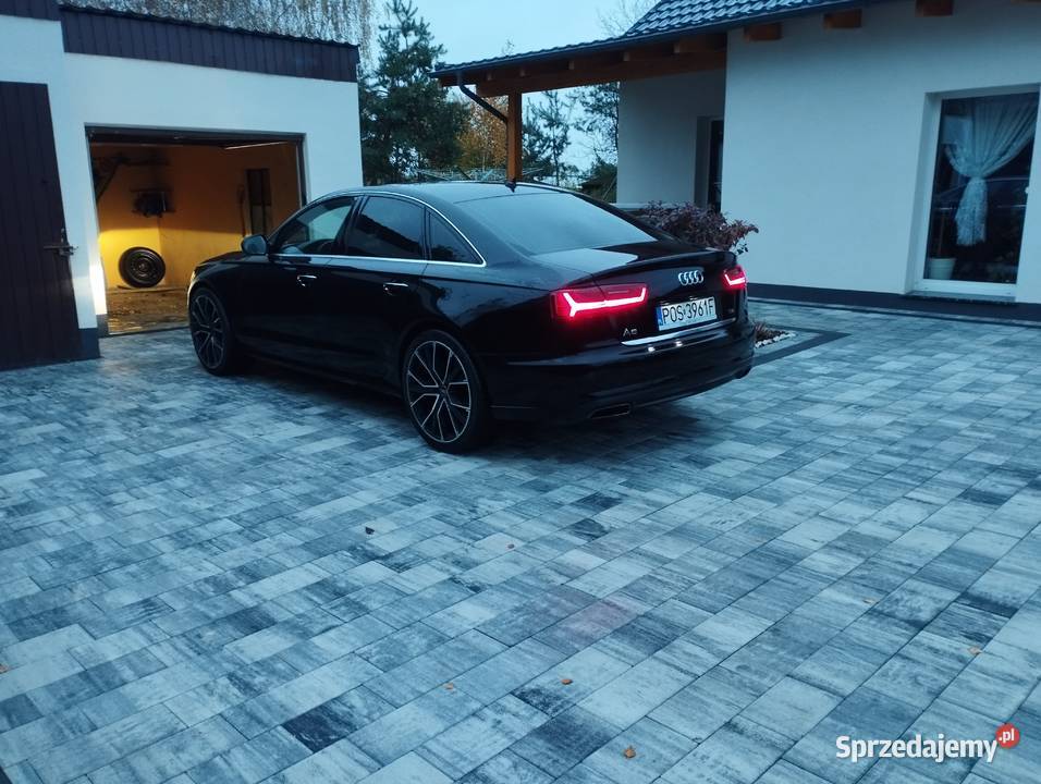 Sprzedam audi A6 c7 lift Samochody osobowe wielkopolskie Sośnie