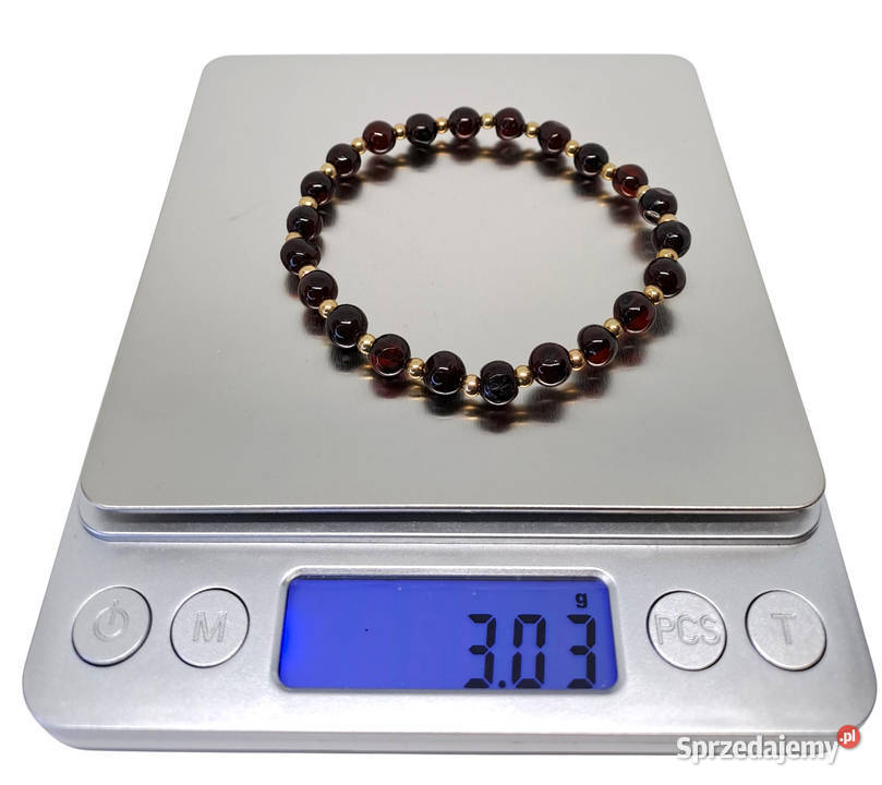 Bransoletka z bursztynu bursztyn bałtycki Warszawa