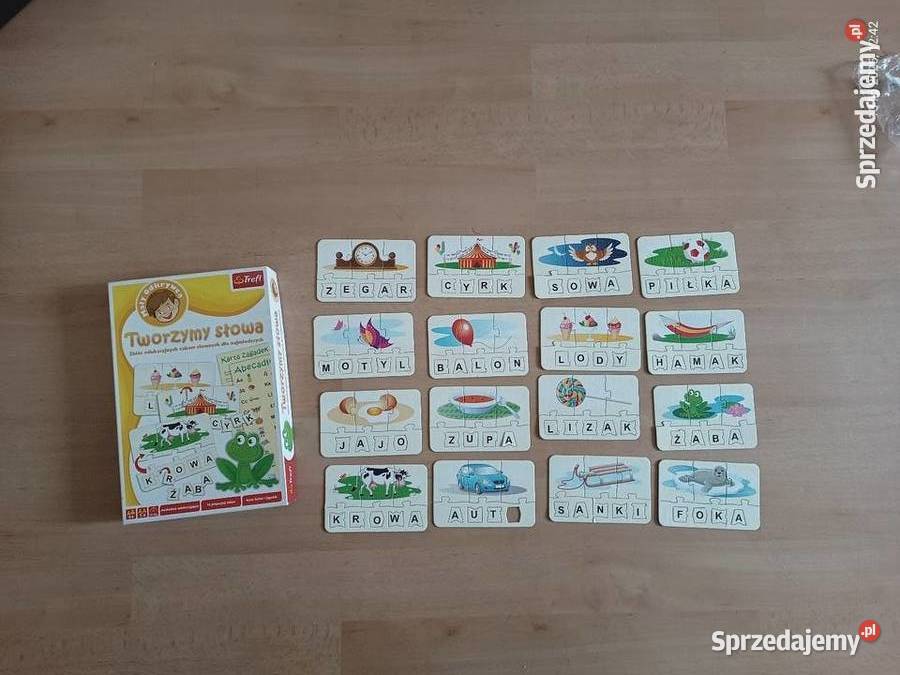 Gra edukacyjna Tworzymy słowa Trefl