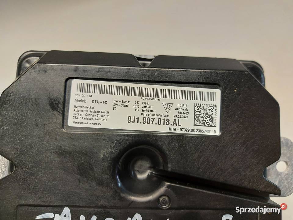 Porsche Taycan GTS 9J1 2023r Moduł sterownik