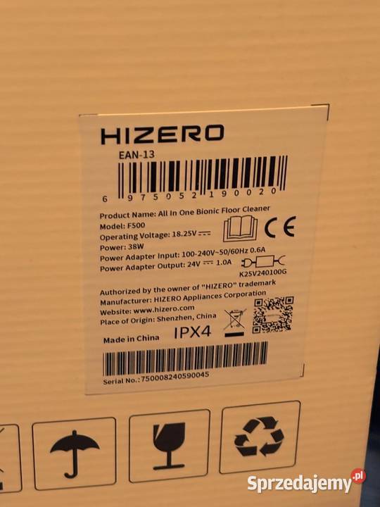 HIZERO F500 NOWY NIEUŻYWANY OKAZJA śląskie Sosnowiec
