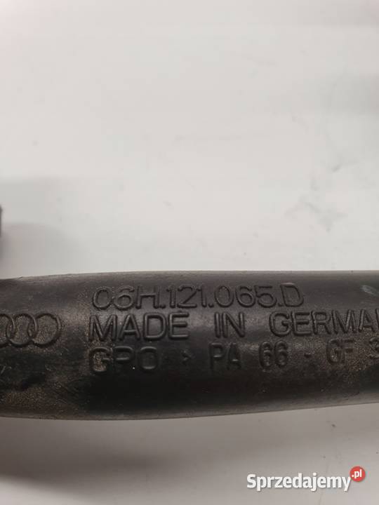 RURA PRZEWÓD WODY AUDI A4 B8 18 TFSI 06H121065D śląskie Przystajń