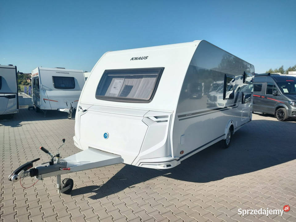 przyczepy kempingowe Knaus Sport 580 QS ręki Gaj