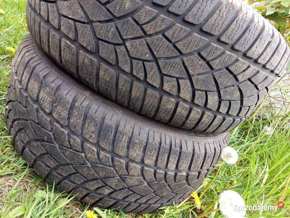 Dwie opony zimowe 24545 R18 Dunlop Winter Sport Łódź