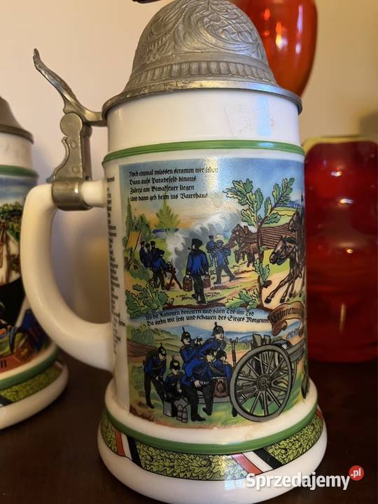 Kufel z armataą i trąbką Gdańsk