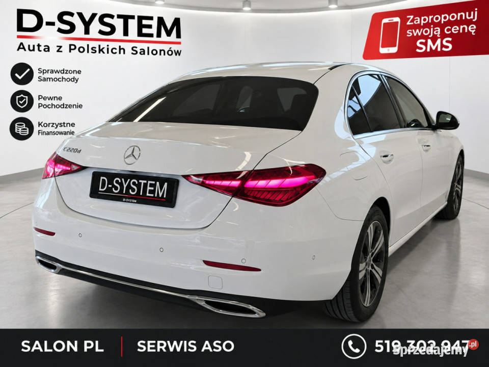 Mercedes C 220 23 C 220d Automat Salon Polska Białystok