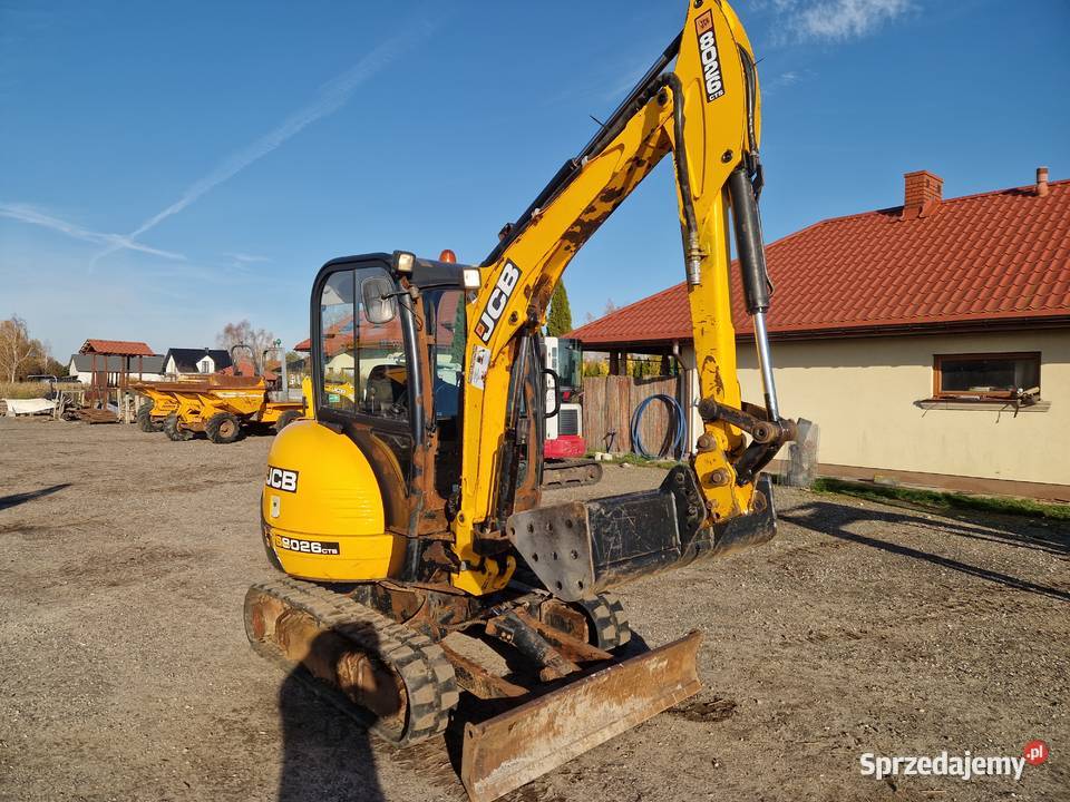 Minikoparka JCB 8026 CTS 2019r 2400mtg Koparki