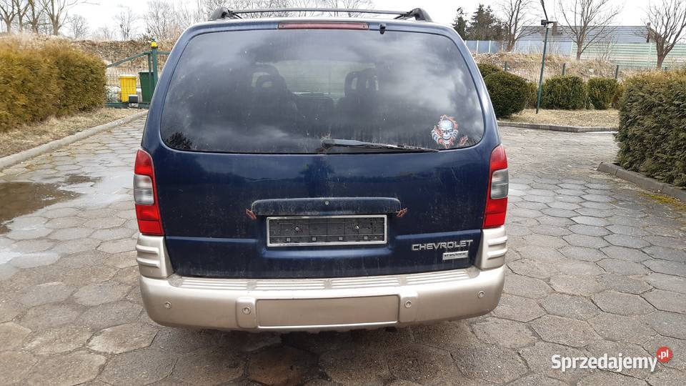 Chevrolet Trans Sport AWD 34 2002 na części Nowogard sprzedam