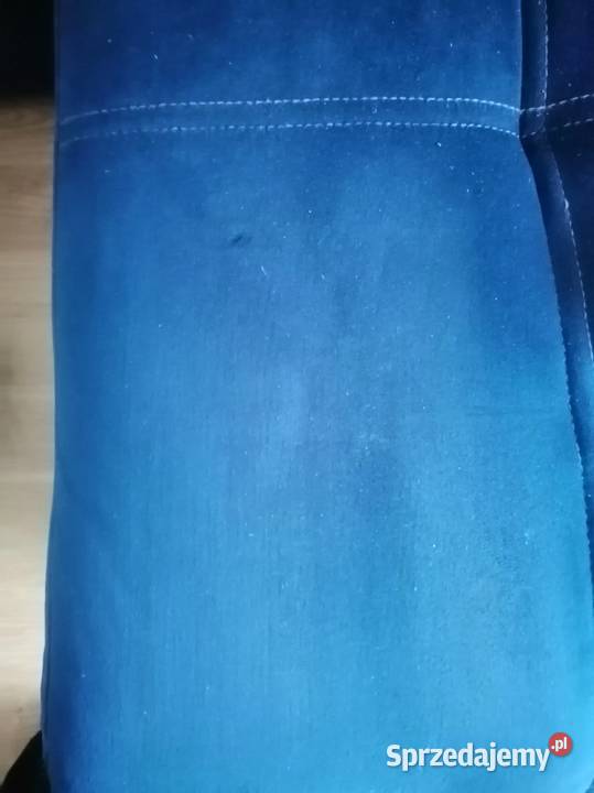 Narożnik z funkcją spania aksamit 250cm mazowieckie Warszawa