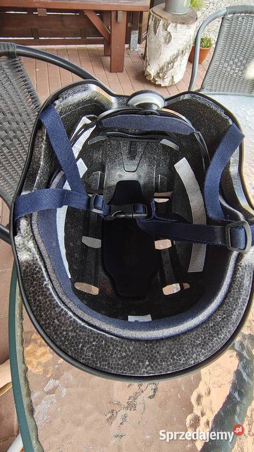 Nowy kask rowerowy czarny Szczecin