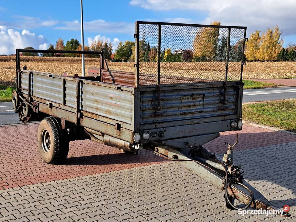 Rozrzutnik obornika jednoosiowy fabryczny małopolskie Proszowice