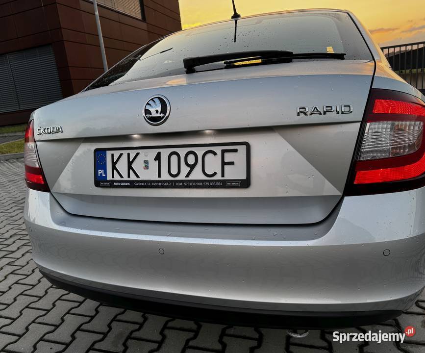 SKODA RAPID 10 TSI 110 BEZYWPADKOWA SALON STAN W Motoryzacja Kraków