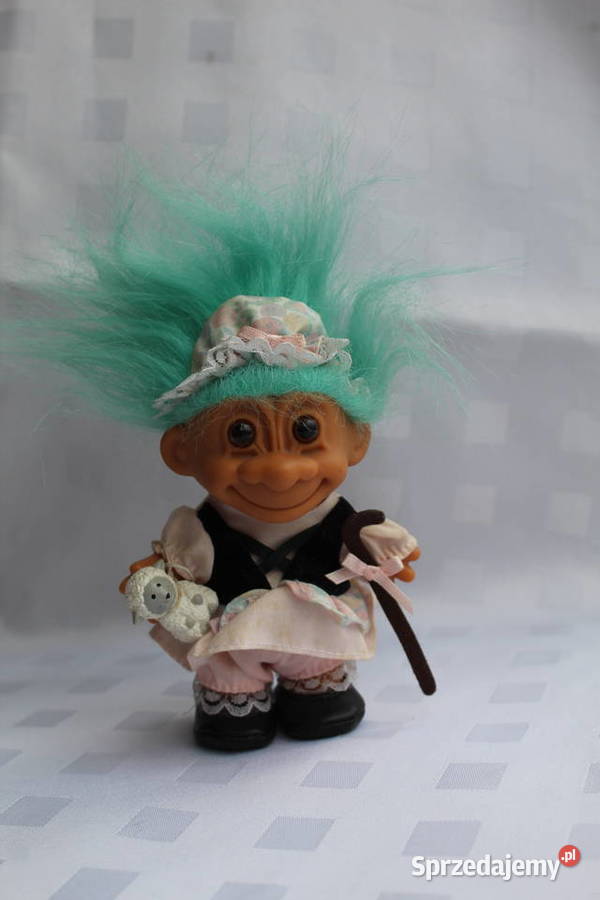 Troll Russ Seledynowy Pasterka Mała Bo Peep śląskie Bielsko-Biała