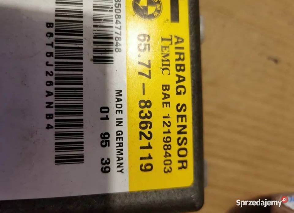 Moduł sensor airbag BMW E34 Żory