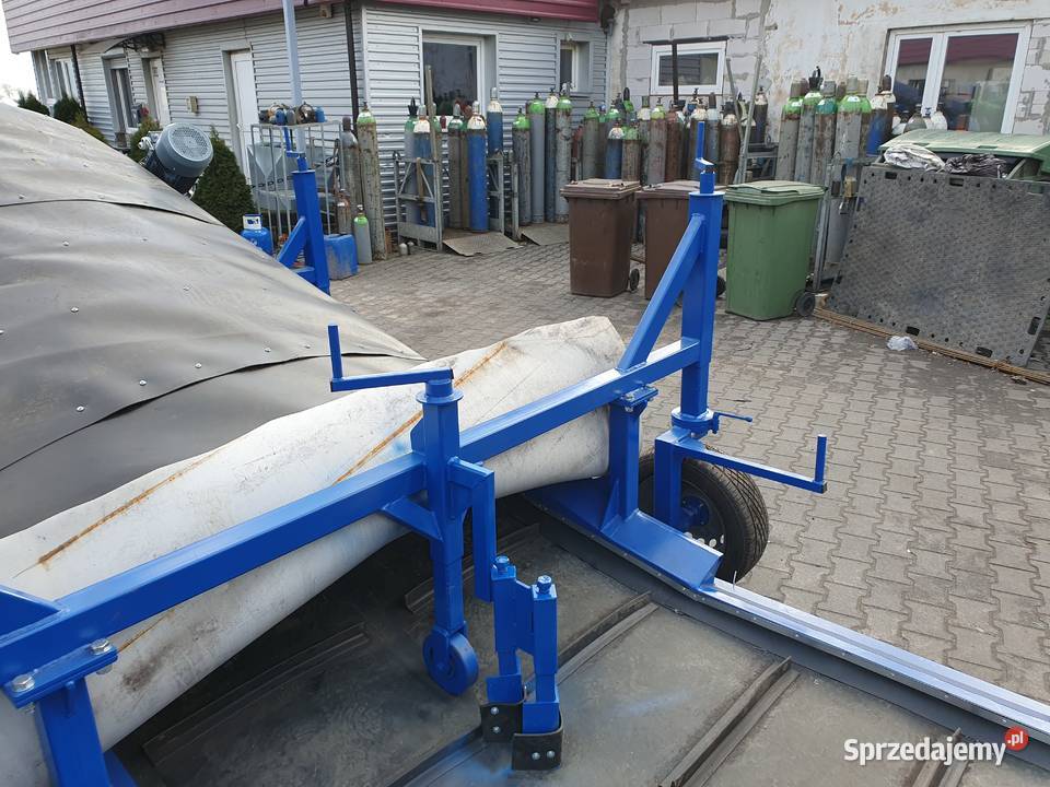 Przenośnik taśmowy Taśmociąg rozładunek wagonów wielkopolskie Środa Wielkopolska