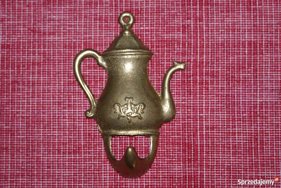 Mosiężne wieszaczki wieszaki do kuchni 3 Warszawa