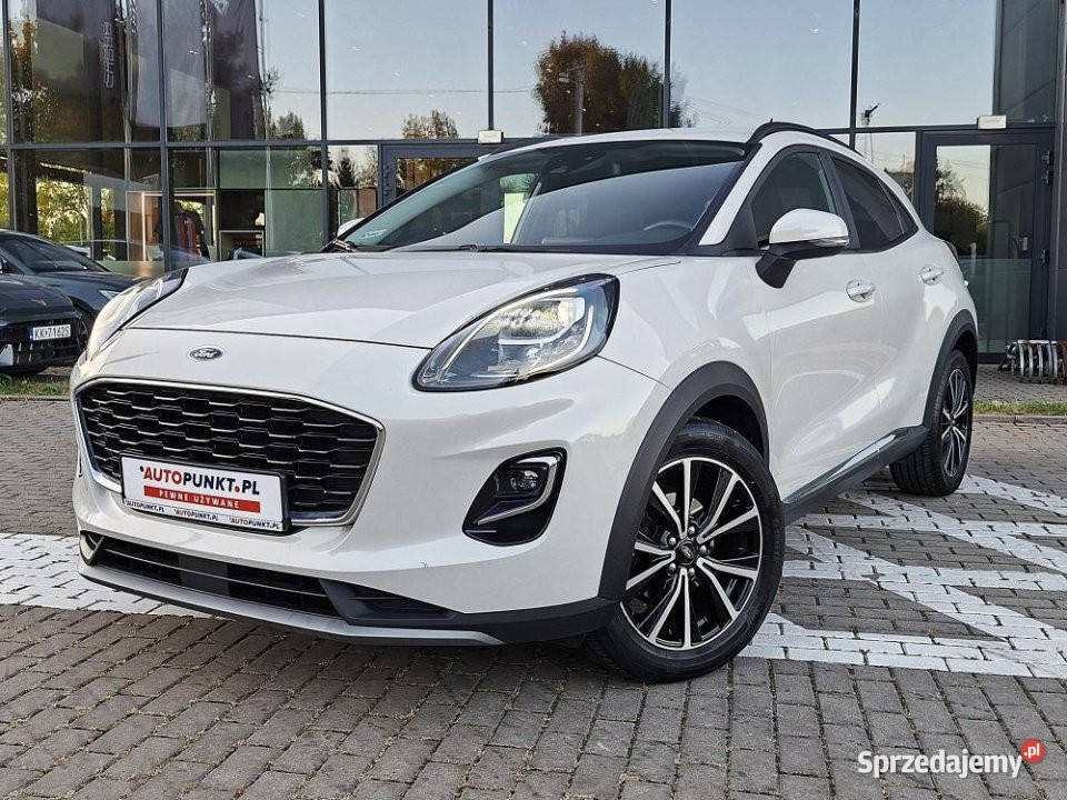 FORD Puma 2020r SalonPL ASO Iszy wł LED Kamera Kraków sprzedam