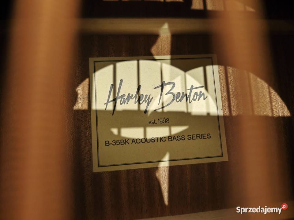 Gitara basowa Harley Benton B35BK Bełchatów
