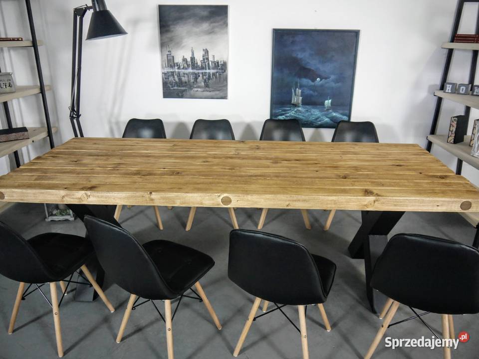 stół konferencyjny do biura biurko drewniany
