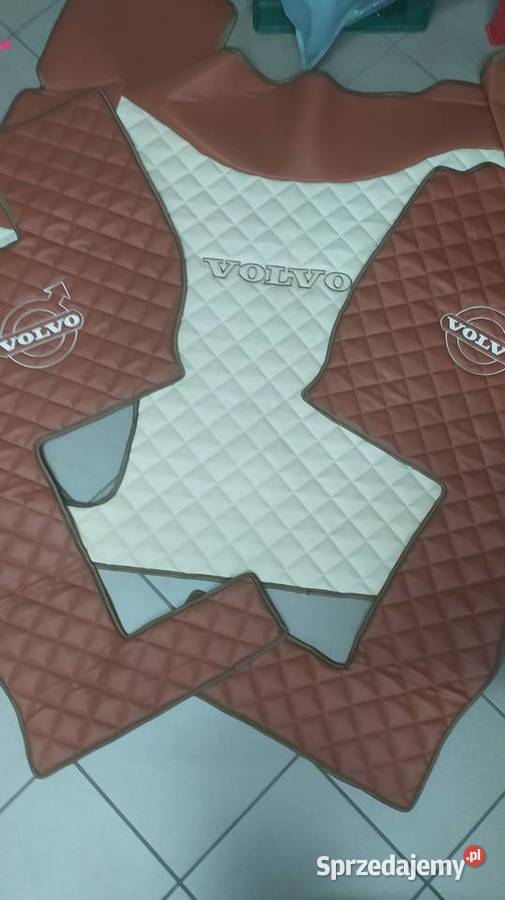 volvo dywaniki pikowane eko skóa tir Łosice