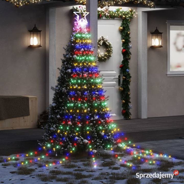 vidaXL Lampki choinkowe 320 LED kolorowe 375 Warszawa