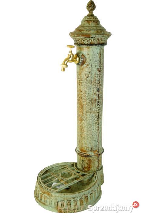 Hydrant żeliwny słupek do ogrodu ujęcie wody Gizałki