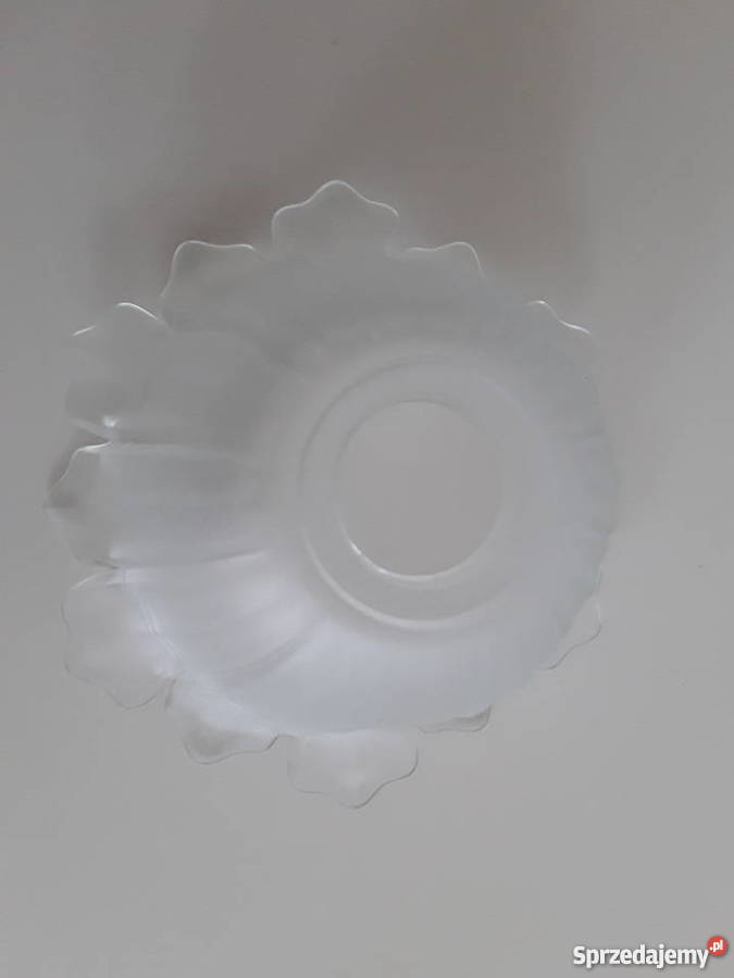 Klosz do kinkietużyrandola matowe szkło biały mazowieckie