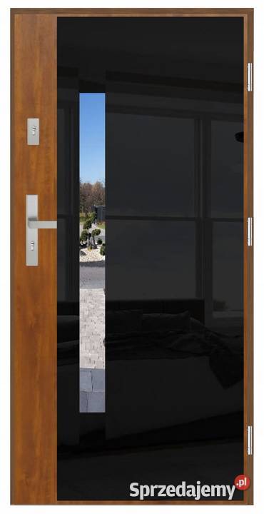 Drzwi wejściowe 72mm SICP GLASS XL PREMIUM Ciemniewo