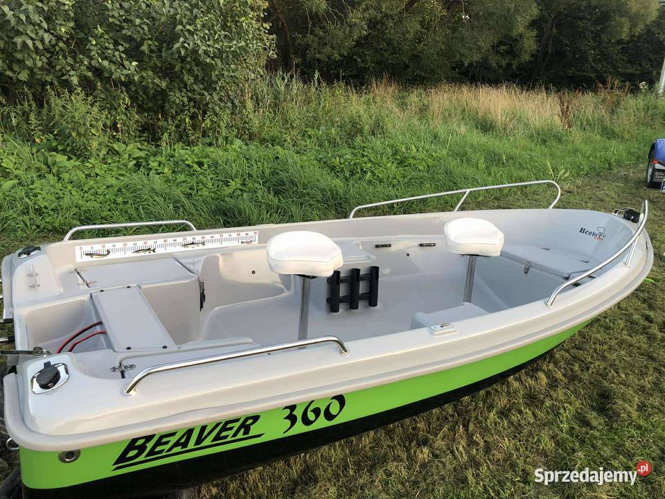 Łódka wędkarska wiosłowomotorowa BEAVER 360 Łodzie i motorówki Suwałki sprzedam