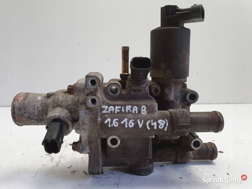 Opel Zafira B 16 16V OBUDOWA TERMOSTATU zawór Recyrkulacja spalin EGR Rudka