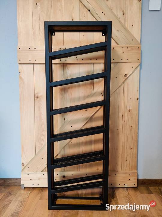 Regał wiszący na wino rękodzieło Loft 6 win śląskie Świętochłowice sprzedam