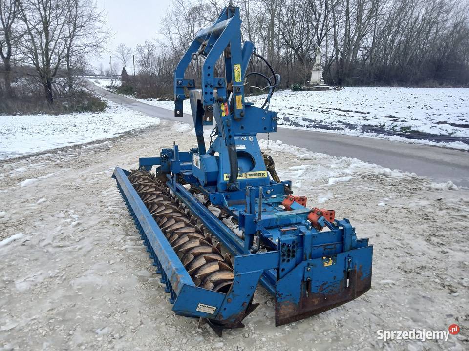 Zestaw uprawowo siewny Brona wirowa Rabewerk nieuszkodzony Nowy Korczyn