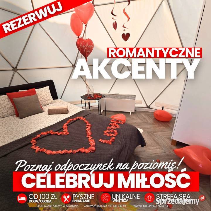 Domek na wynajem z prywatnym jacuzzi WALENTYNKI Zator sprzedam