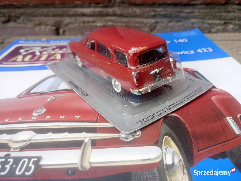 MOSKWICZ 423N KOMBI Kultowe auta PRL model Warszawa