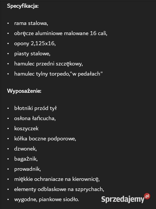 Rower dziecięcy Bmx Mexller 16 nowy Mysłowice sprzedam