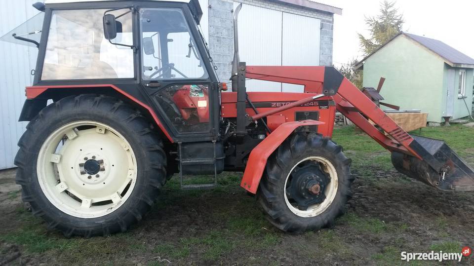 Zetor 7245 z turem osobno Ciągniki