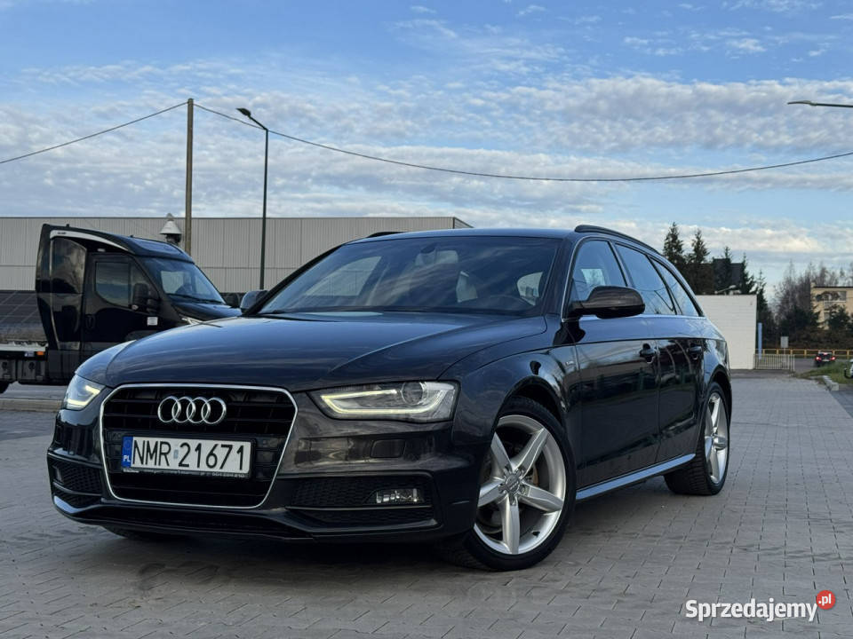 Audi A4 20 TDI 150 SLINE AUTOMAT LED Skóra