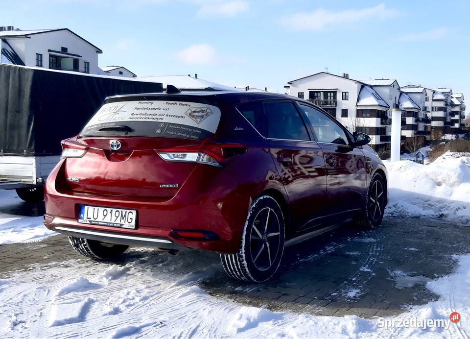Toyota Auris II 2017 Hybryda LPG Prestige HB Lublin