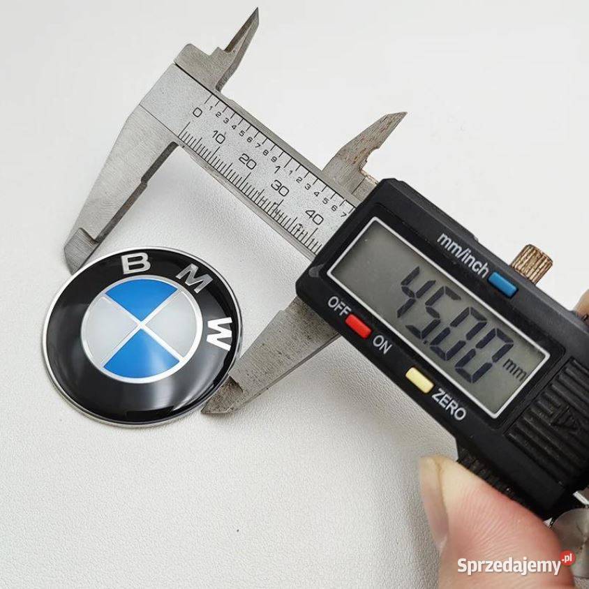2 sztuki 45mm Naklejka Emblemat Logo na sprzedam
