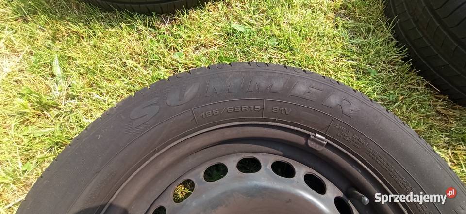 Felgi Oryg 6Jx15H2 ET45 audi vw i Opony letnie lubelskie Kąkolewnica