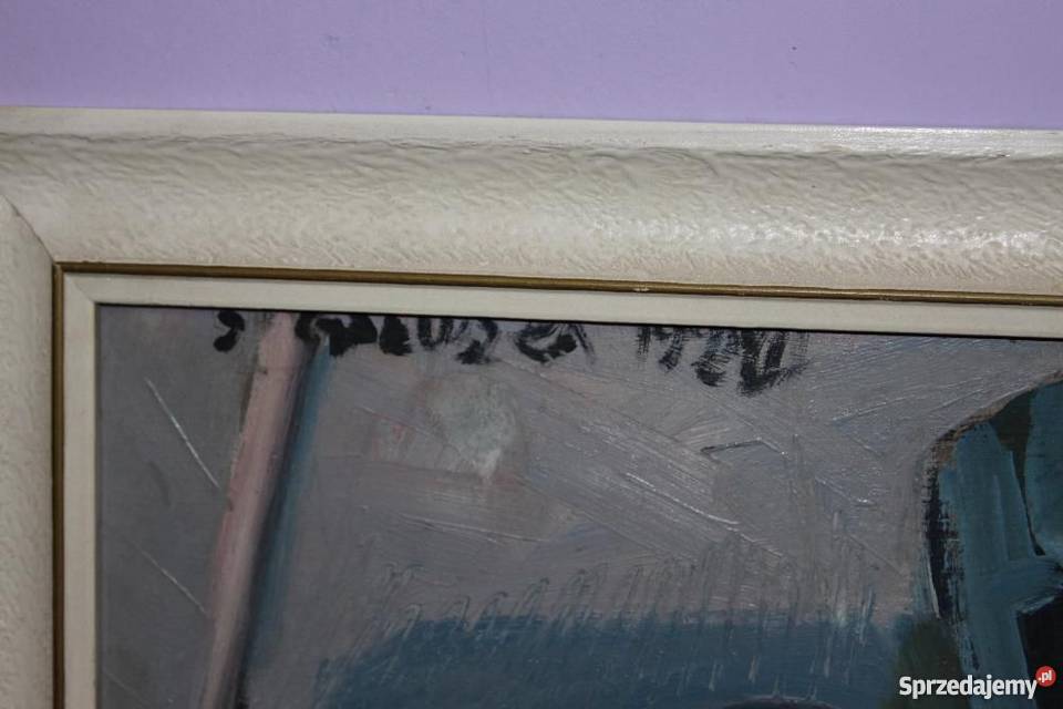 Obraz olejny martwa natura Janusz Gałuszka Malarstwo Jawor