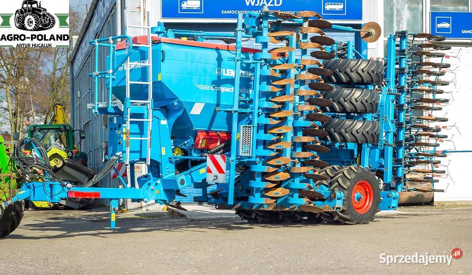 LEMKEN COMPACT SOLITAIR 9 KH 600 DS 167 4472 ha Lemken Kudowa-Zdrój
