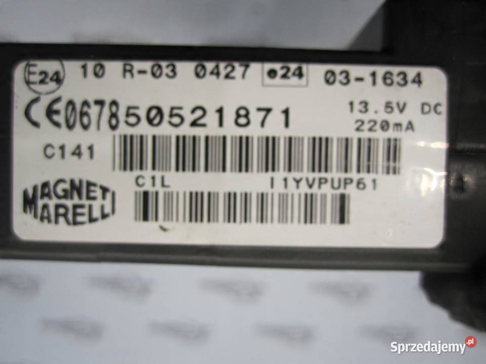 GIULIETTA 11r moduł komfortu 50521871 Komputery