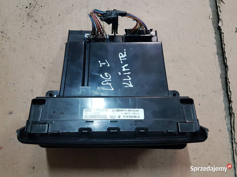 RENAULT LAGUNA I PANEL KLIMATYZACJI NAWIEWU Turek