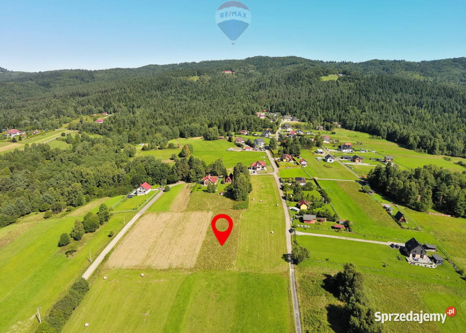 BLACK WEEKS Działka budowlana z widokiem na góry 0m Ślemień