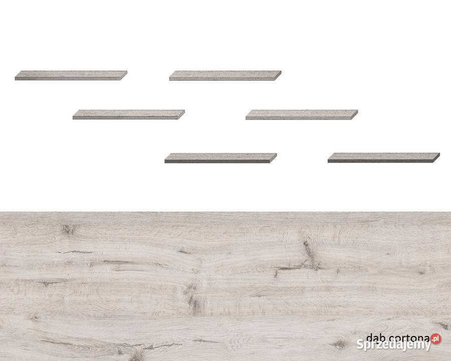 półka 60x14x18 zestawl 5 niewidoczne mocowanie Gorzów Wielkopolski