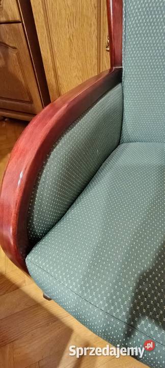 2 fotele tapicerowane produkcji Fameg bsolidne