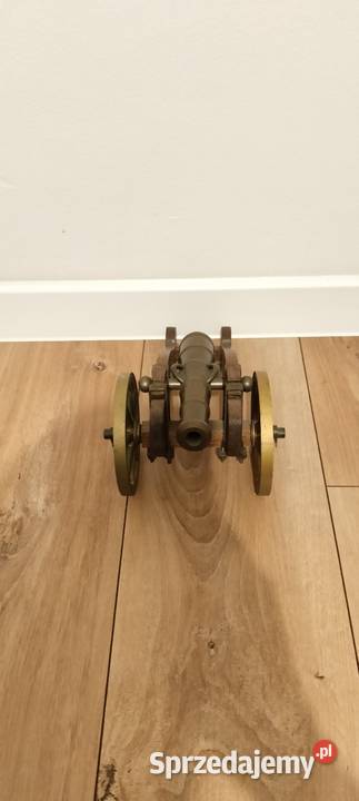 Mosiężna stara armata sprzedam